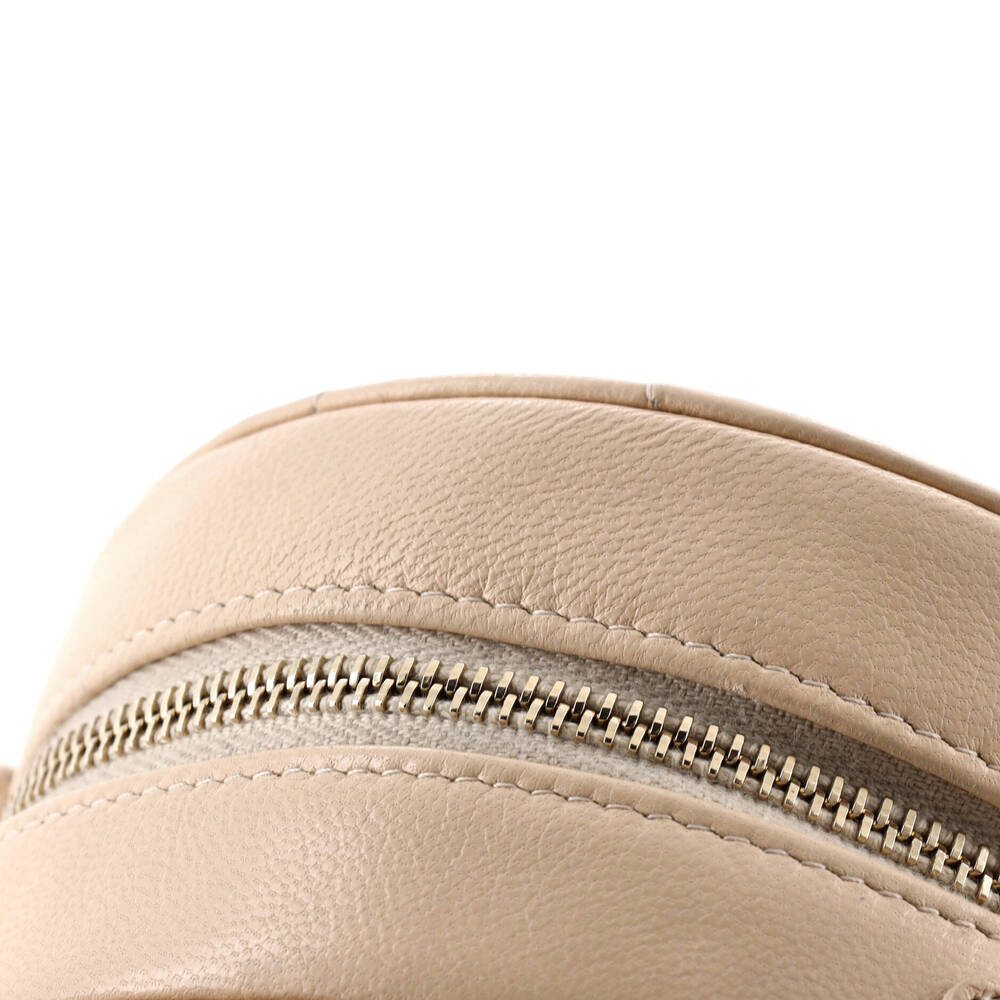 Chanel 19 Round Clutch With Chain #258149C21B - Picture 6 of 7